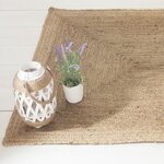 ATMOSPHERA Tapis rectangle en Jute Naturel. Coloris disponibles : Autre