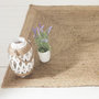 Voir la diapositive 1 : ATMOSPHERA Tapis rectangle en Jute Naturel