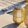 Voir la diapositive 4 : Lumisky Lanterne solaire MARIEL Marron Rotin 27x27x H40cm
