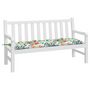 Voir la diapositive 3 : VIDAXL Coussin de banc de jardin multicolore 150x50x7 cm tissu oxford