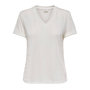 Voir la diapositive 1 : JACQUELINE DE YONG T Shirt Ecru Femme JDY Pensa