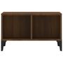 Voir la diapositive 5 : VIDAXL Table basse Chene marron 60x50x36,5 cm Bois d'ingenierie