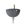 Voir la diapositive 5 : Paris Prix Lampe Suspension  Nao  24cm Gris Foncé