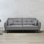 Voir la diapositive 4 : The Home Deco Factory Canapé convertible - Gris vert
