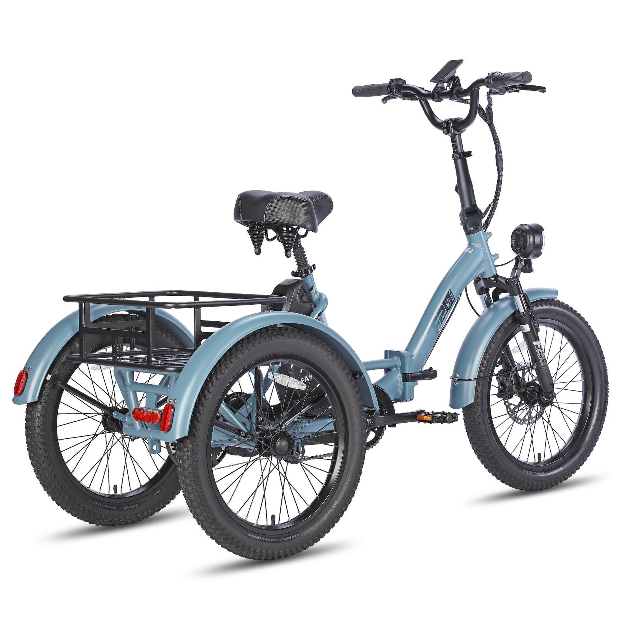 Voir la diapositive 5 : FAFREES Tricycle cargo électrique fafrees f20 mate