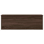 Voir la diapositive 4 : VIDAXL Boîte de rangement chene marron 102x35x35 cm bois d'ingenierie