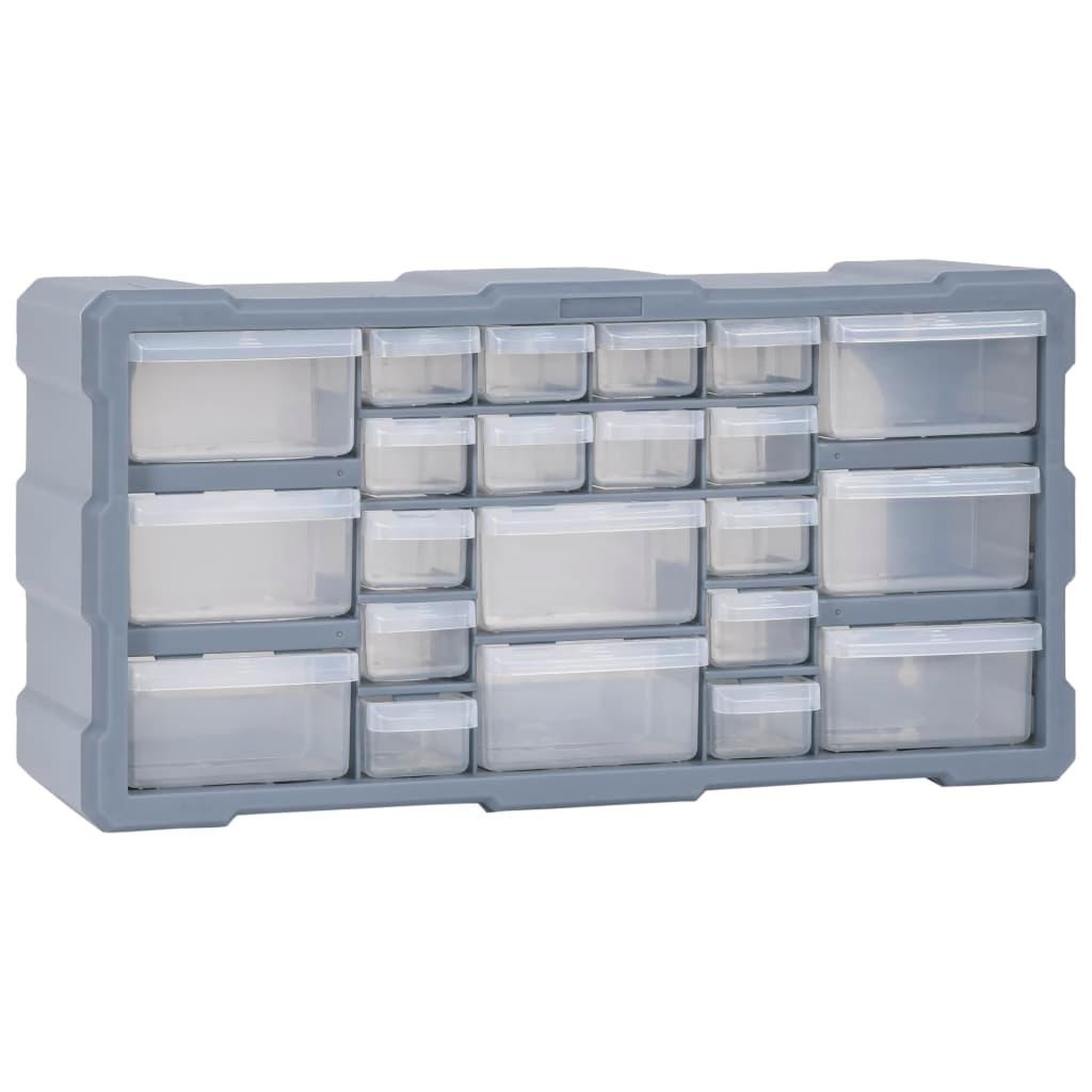 Voir la diapositive 1 : VIDAXL Organisateur multi-tiroirs avec 22 tiroirs 49x16x25,5 cm