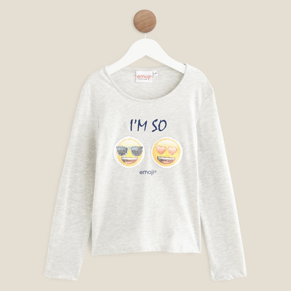 IN EXTENSO T-shirt manches longues emoji fille