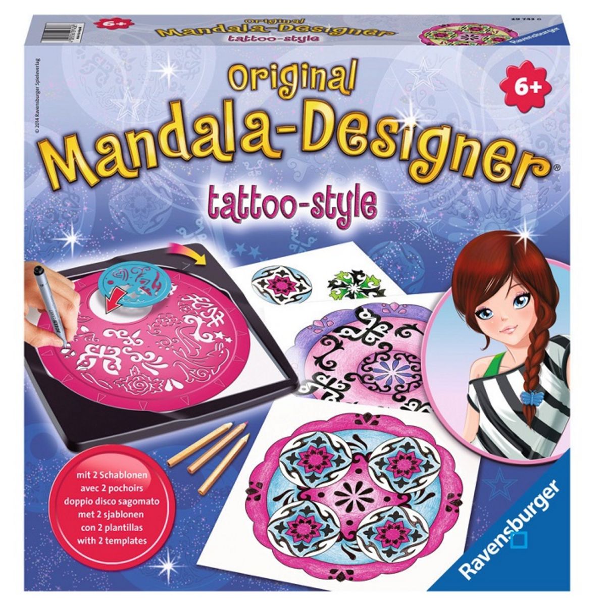 RAVENSBURGER Mandala designer classique