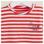 Voir la diapositive 3 : IN EXTENSO T-shirt manches courtes à rayures bébé garçon