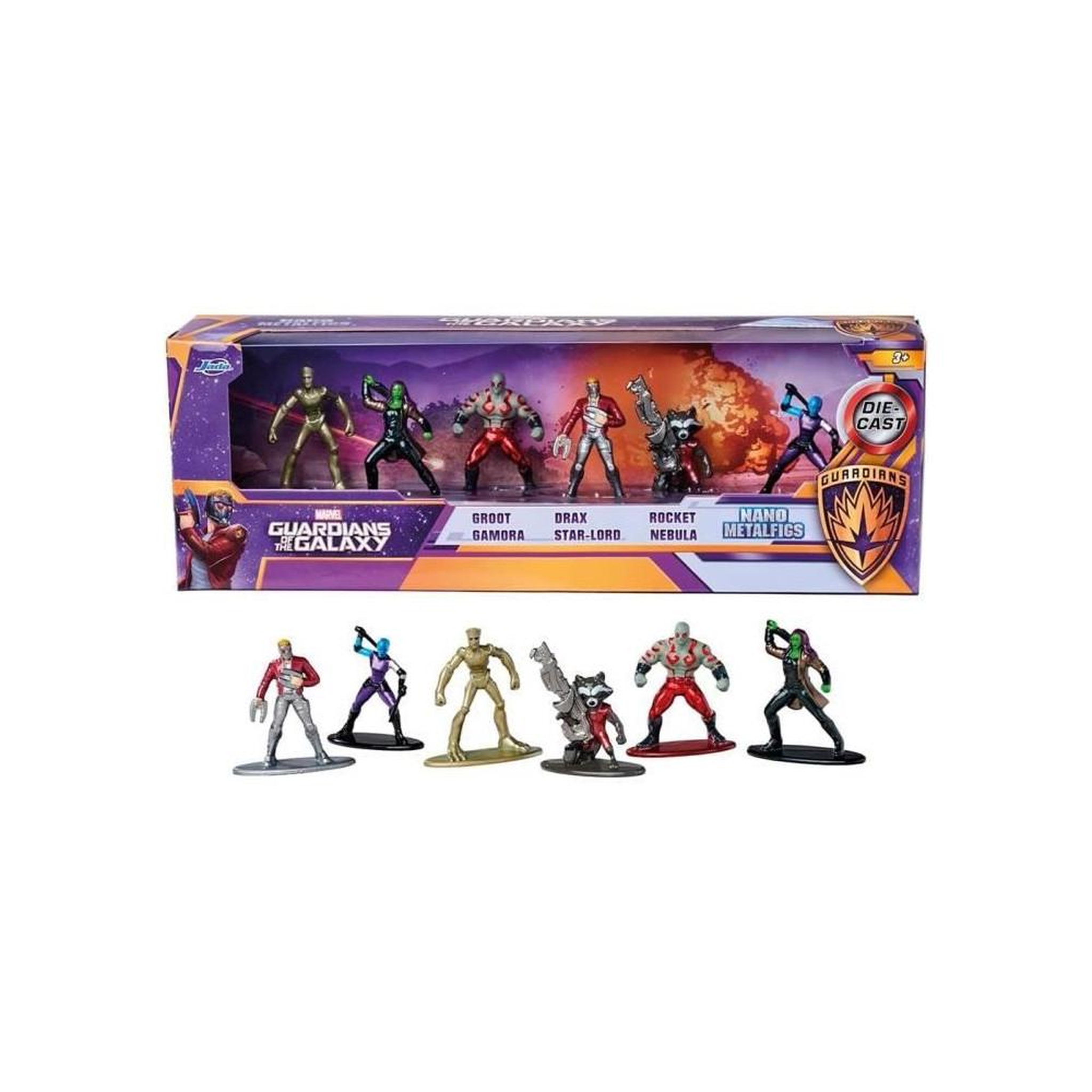 JACQUELINE RIU JADA - Marvel Galaxy 4cm Giftpack -Figurines a collectionner
