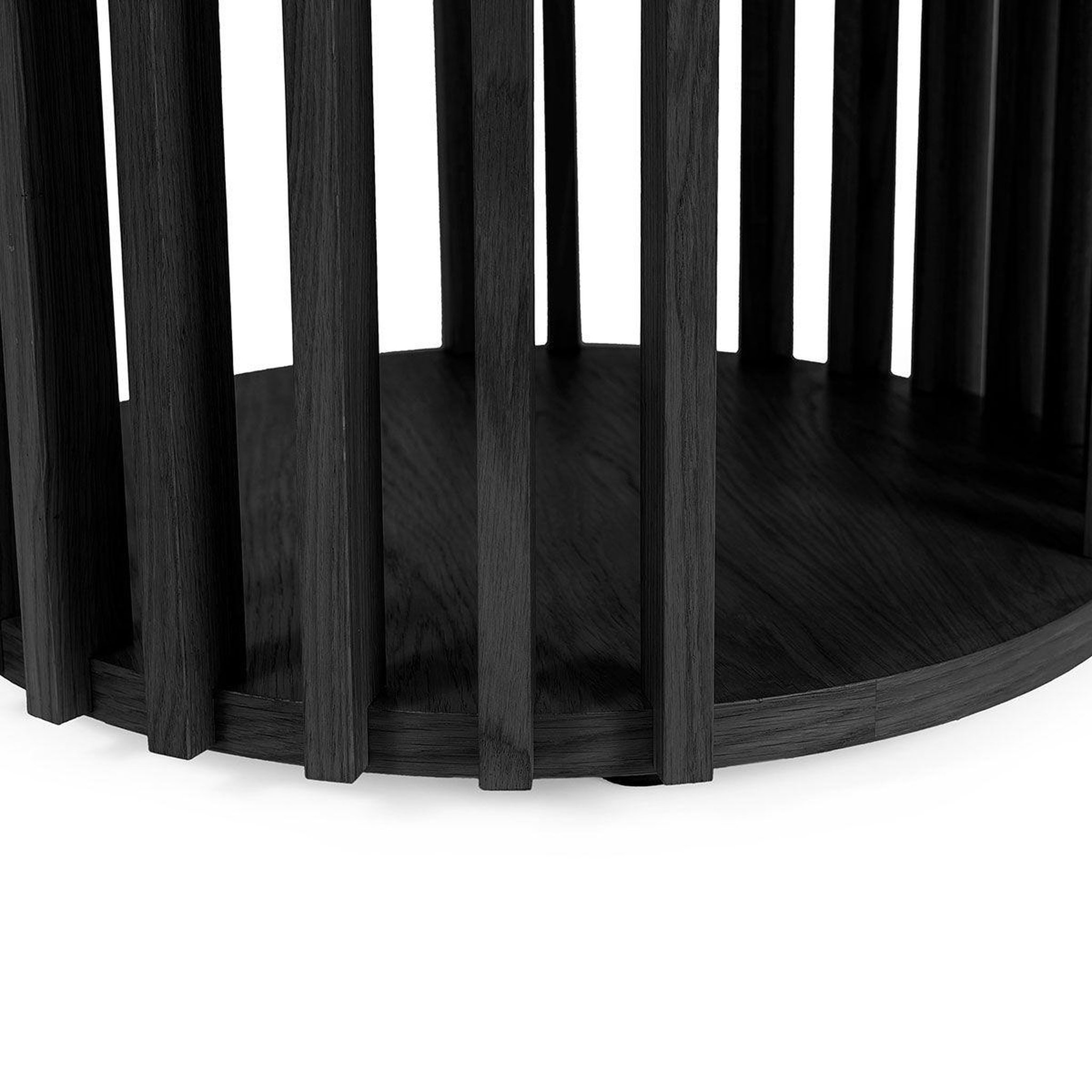 Voir la diapositive 6 : Paris Prix Table d'appoint design  drume  58cm noir