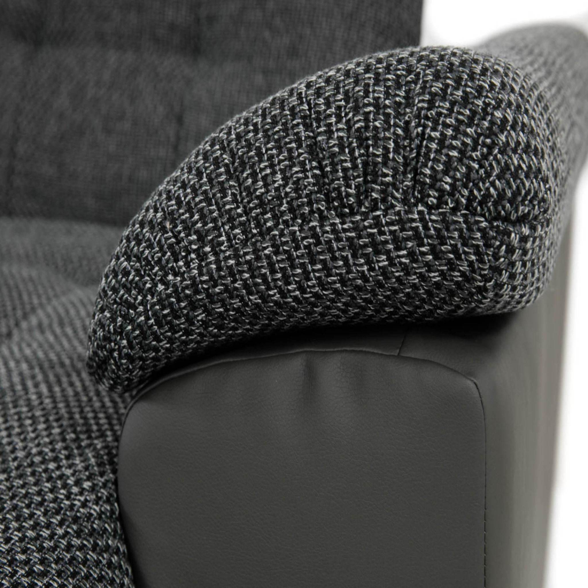 Voir la diapositive 4 : BEST MOBILIER Chuck - canapé panoramique xxl - convertible avec coffre - 7 places - gauche