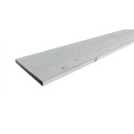 CENTRALE BRICO Tablette sapin rustique, L.80 x l.40 cm x Ep.18 mm