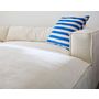 Voir la diapositive 4 : LISA DESIGN Ela - canapé d'angle droit 4 places - en tissu velours relief
