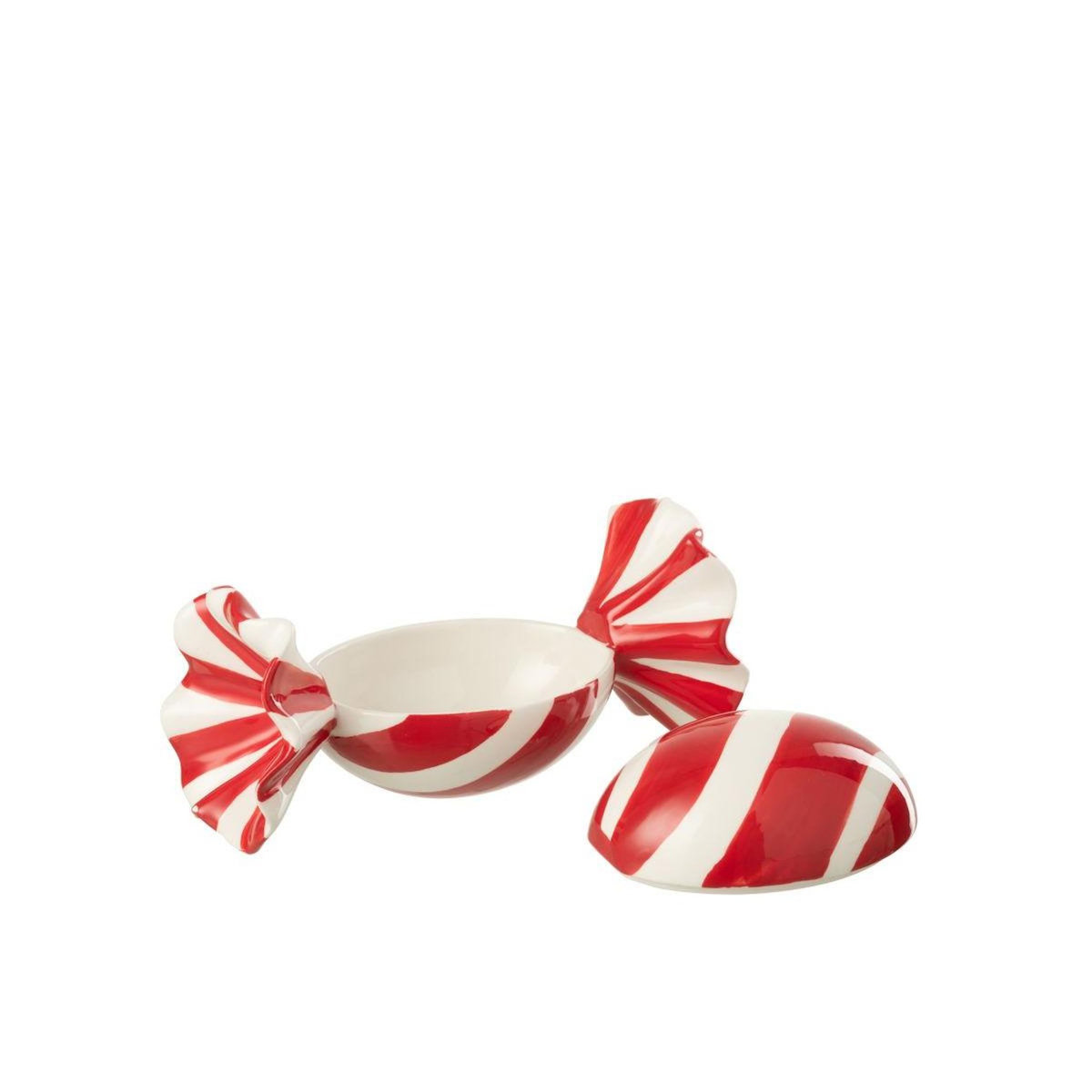 Paris Prix Boîte Déco Noël  Bonbon  21cm Rouge