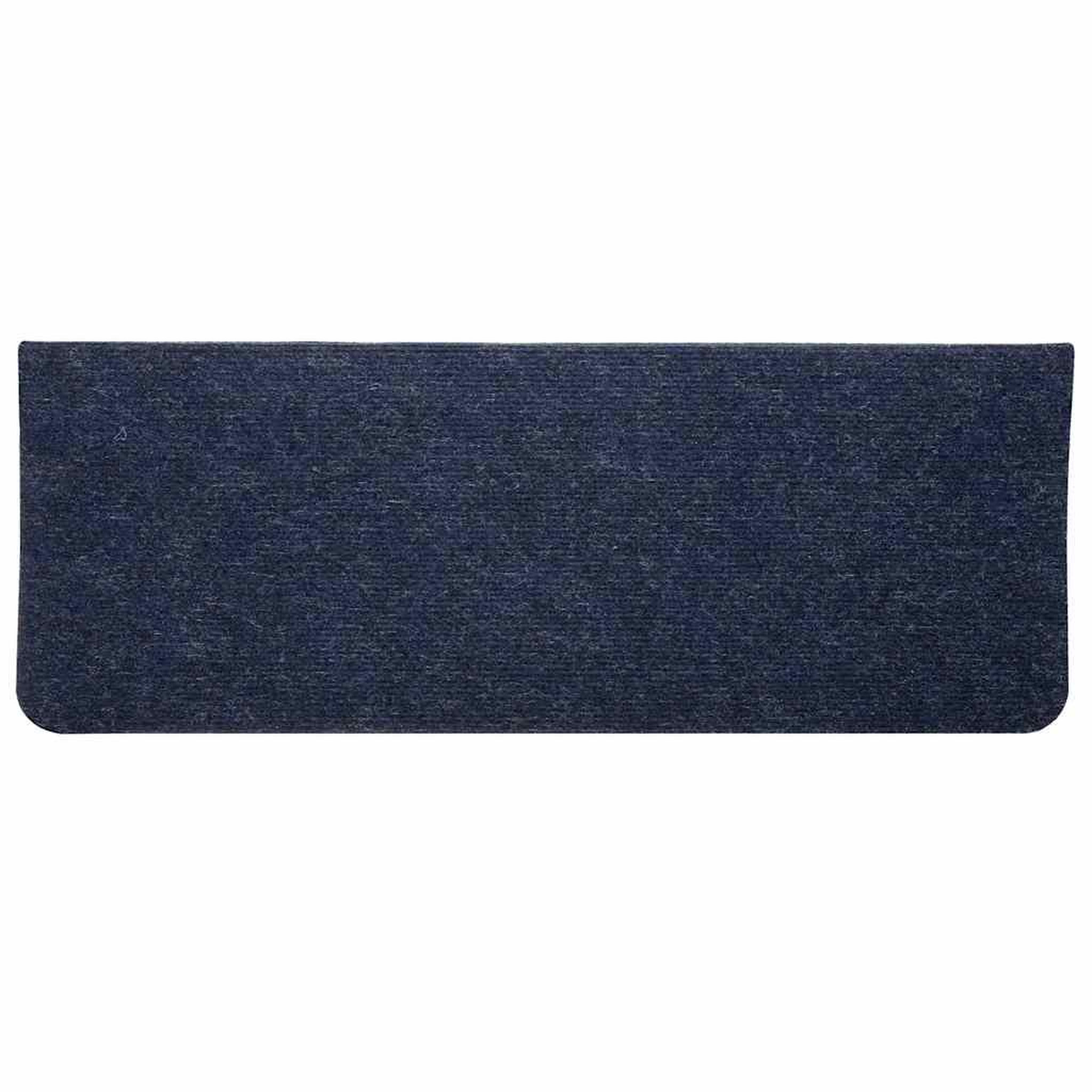 Voir la diapositive 4 : VIDAXL Tapis d'escalier auto-adhesifs 30 pcs bleu 65x24,5x3,5 cm