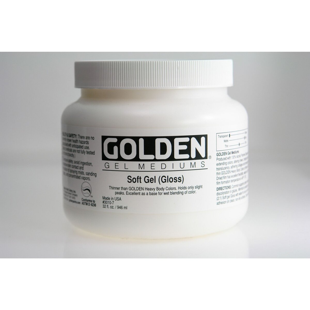 GOLDEN Gel onctueux Brillant (Soft Gel) 946 ml