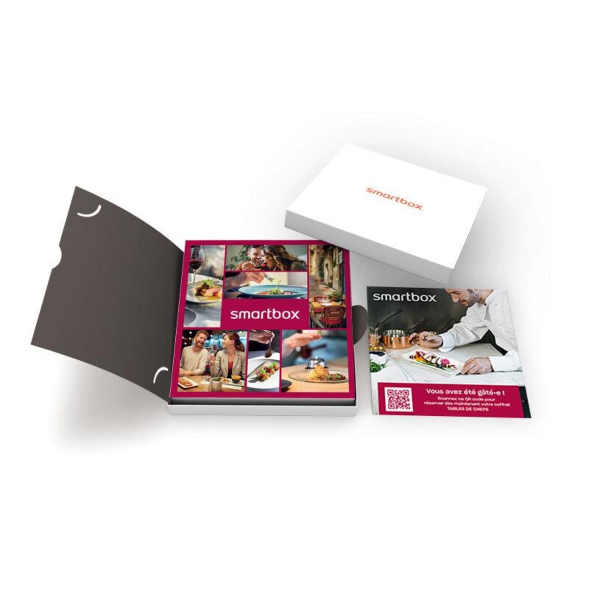 Smartbox Tables de chefs - Coffret Cadeau Gastronomie