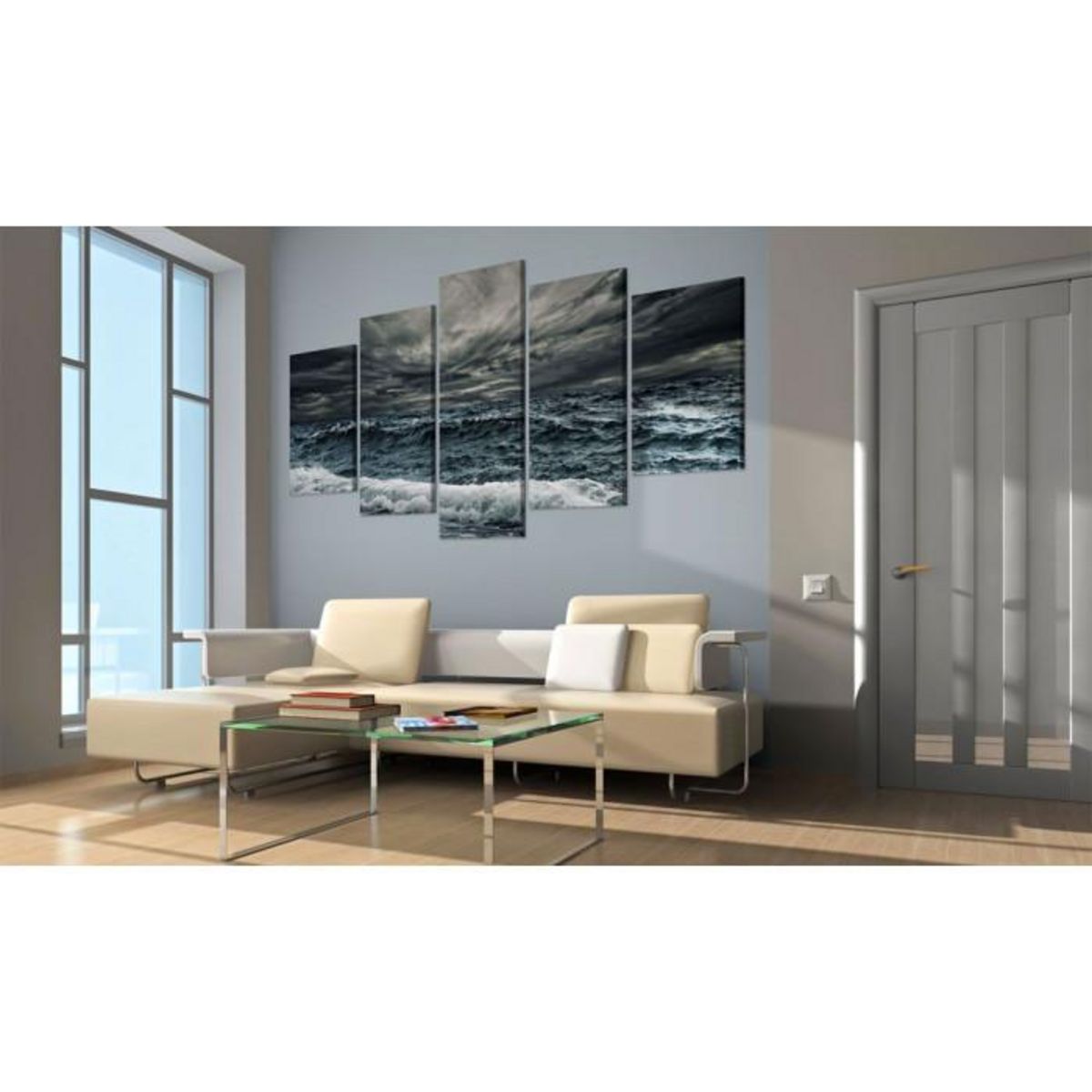 Paris Prix Tableau Imprimé  Tempête Arrive