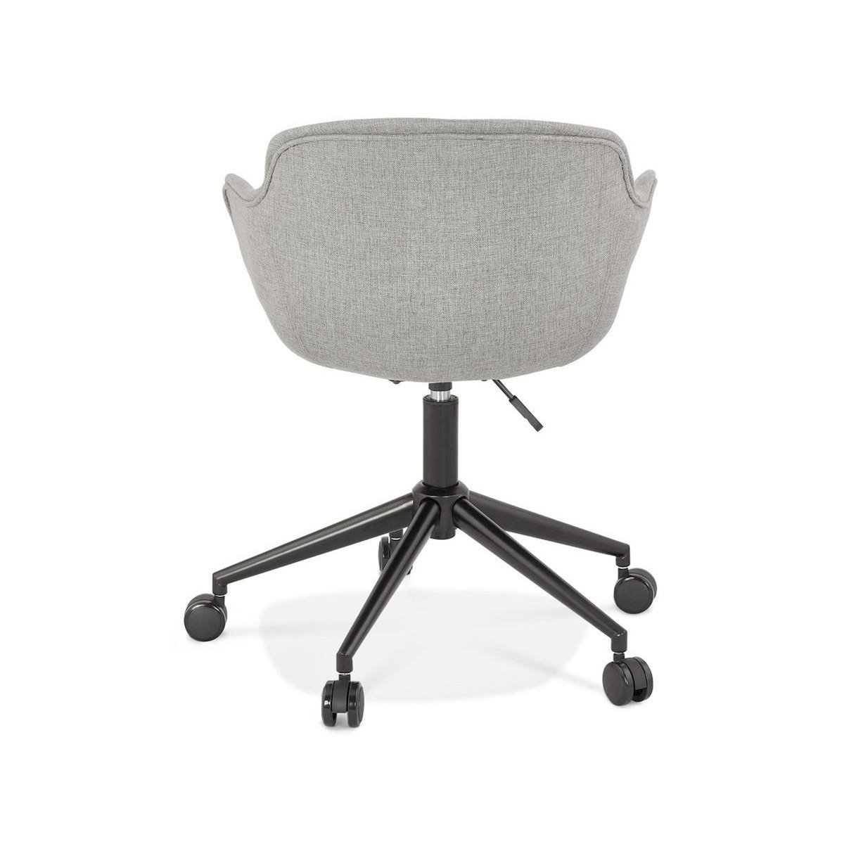 Paris Prix Chaise de Bureau Design  Alma  80cm Gris