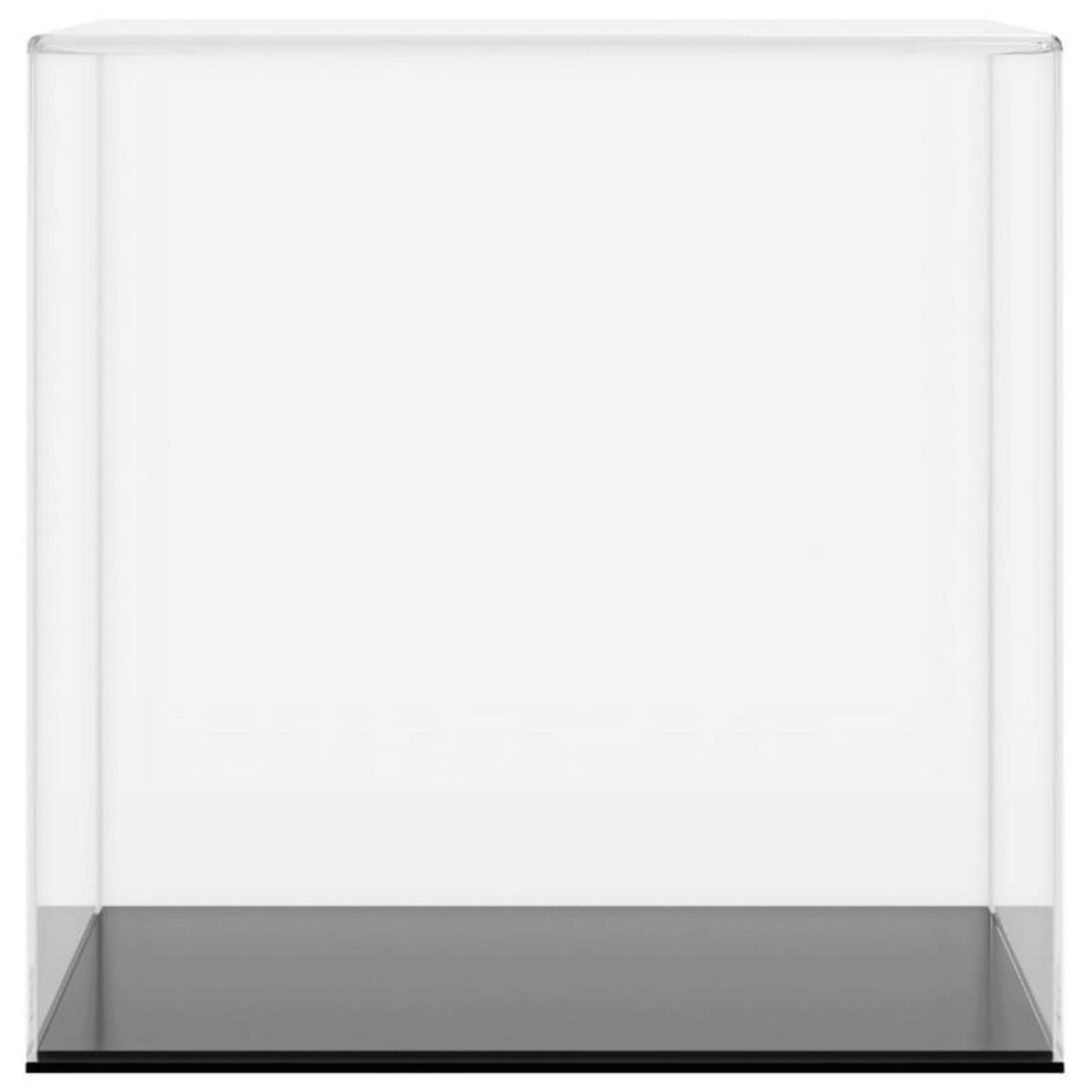 VIDAXL Boîte d affichage transparente 30x30x30 cm acrylique