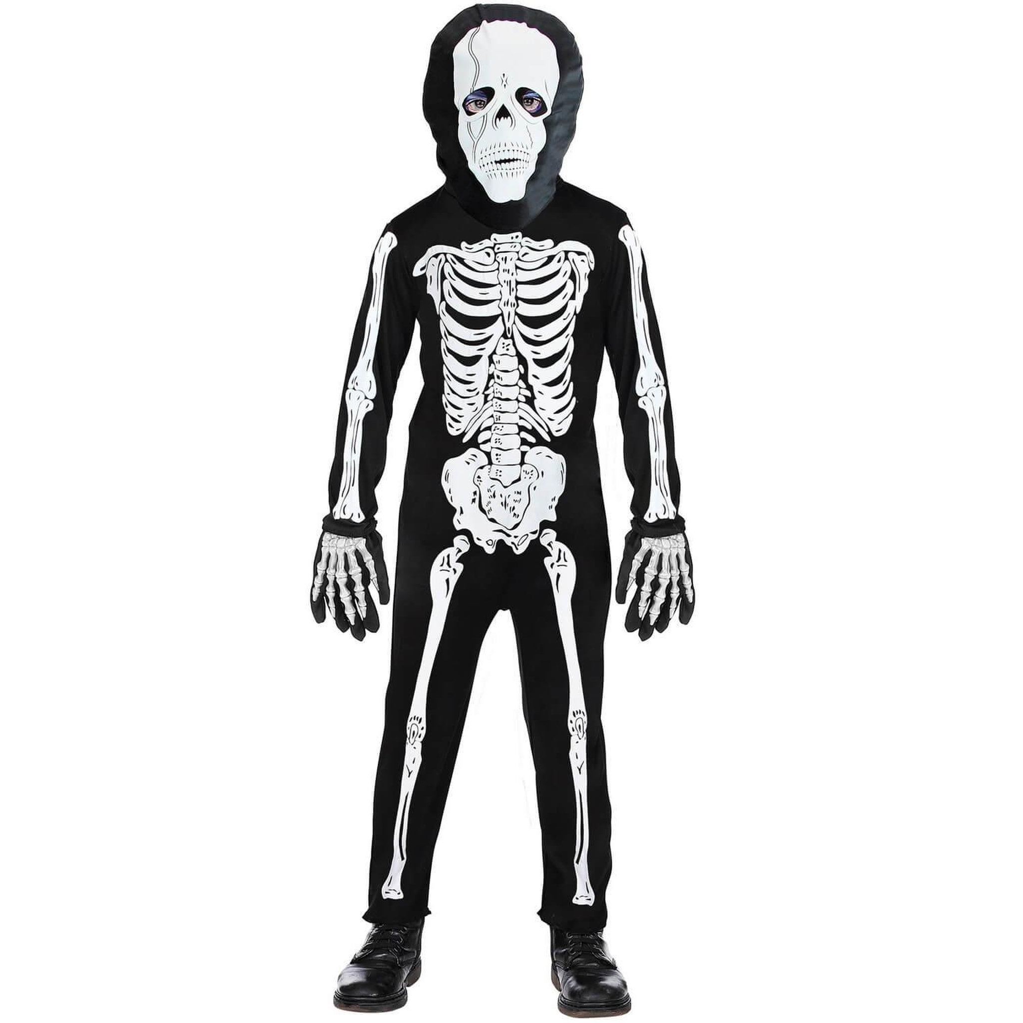 Voir la diapositive 2 : WIDMANN Déguisement squelette - Enfant - 11/13 ans (145 à 158 cm)