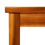 Voir la diapositive 5 : VIDAXL Table basse de jardin 45x45x36 cm Bois solide d'acacia