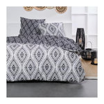 Today Parure de lit - TODAY Sunshine - 240x220 cm - 2 personnes - coton imprimé ethnique