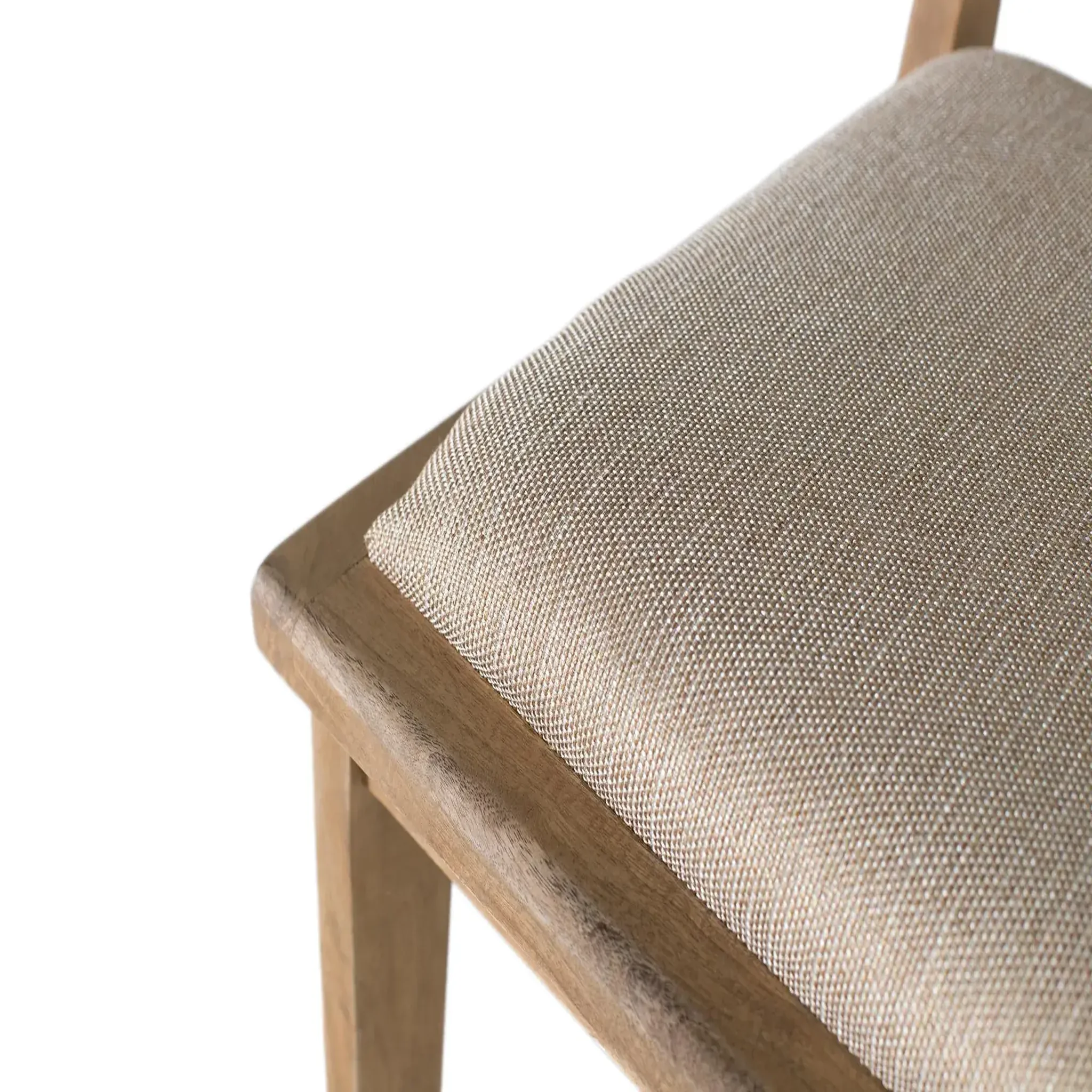 Voir la diapositive 5 : GINER Y COLOMER SL Lot de 2 chaises de bois de manguier 43 cm style naturel moderne