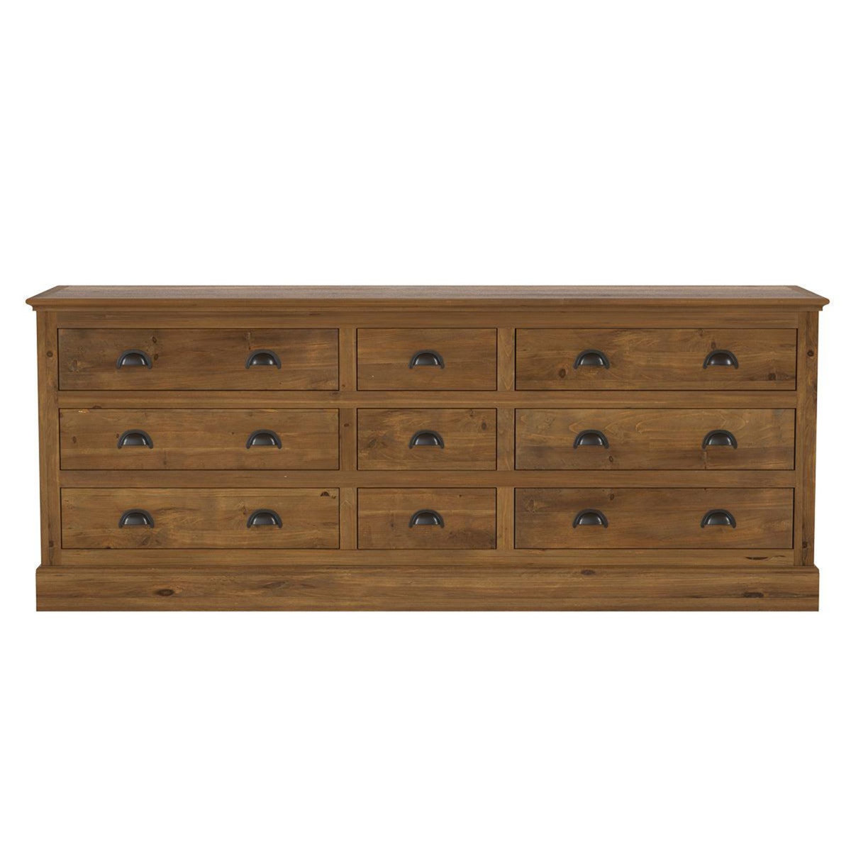 Rendez vous déco Buffet 9 tiroirs en bois de cèdre recyclé-Tobias