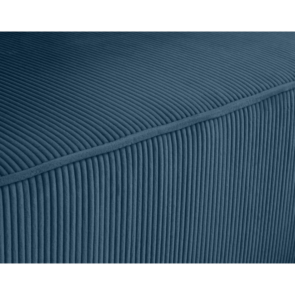 BEST MOBILIER Saphir - canapé d'angle réversible 4 places - convertible avec coffre - en velours côtelé