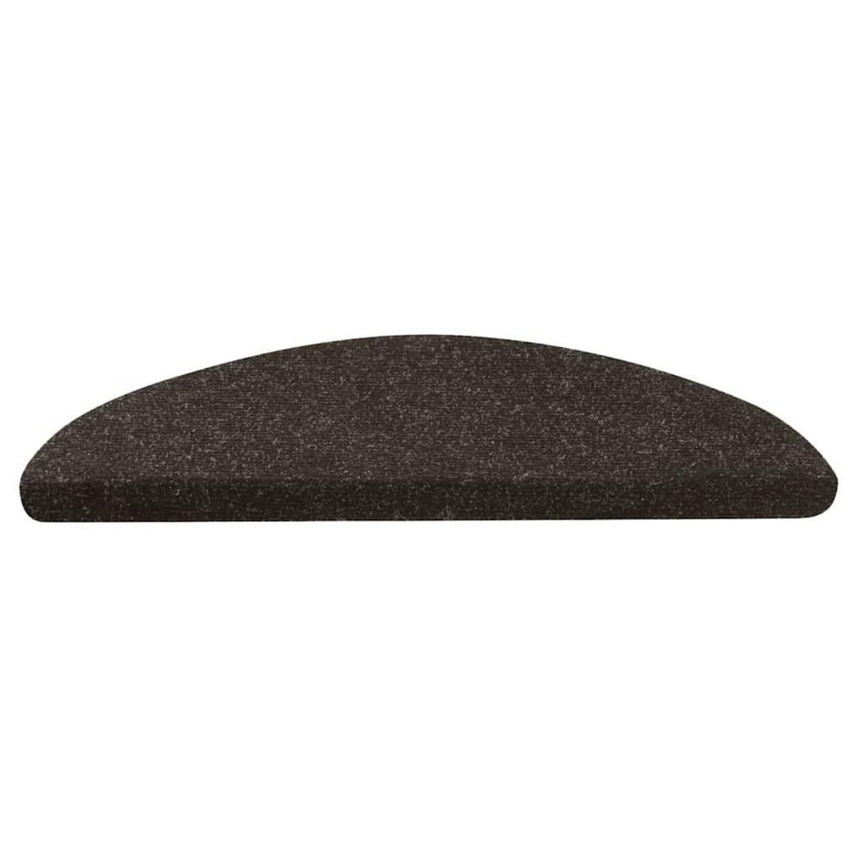 VIDAXL Tapis d'escalier auto-adhesifs 20 pcs anthracite 65x22,5x3,5 cm