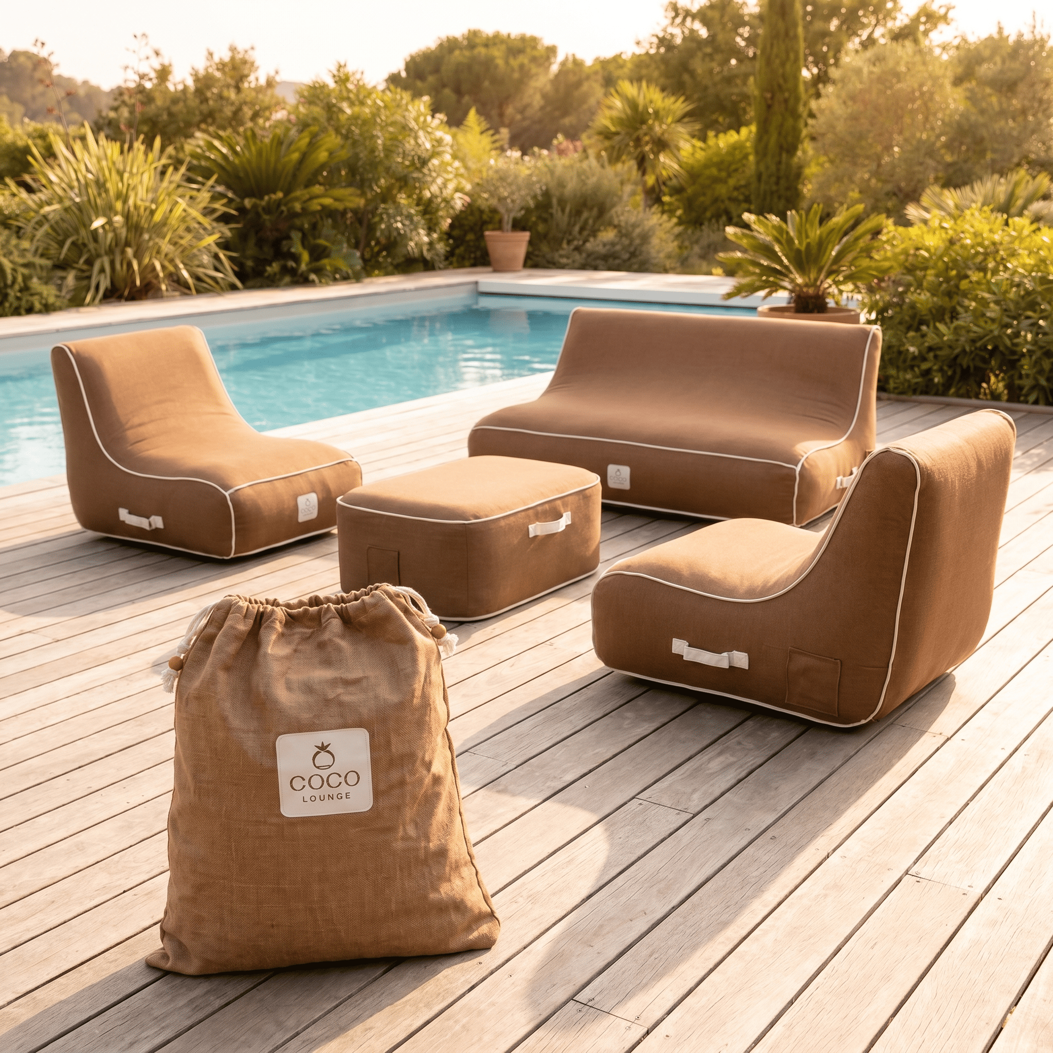 Voir la diapositive 3 : COCO LOUNGE Coco Lounge Salon de jardin gonflable - Plusieurs coloris disponibles