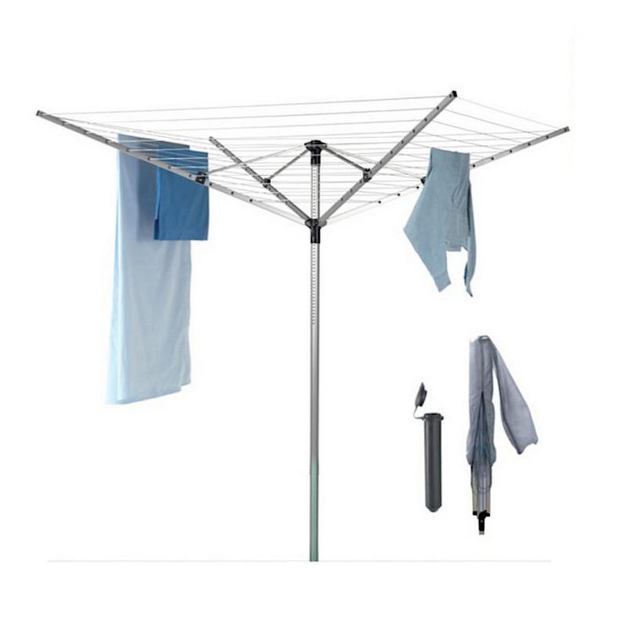 Metaltex Séchoir à linge sur pied 50m - 40757810080
