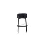 Voir la diapositive 2 : Paris Prix Tabouret de Bar Bouclette  Tucson  70cm Noir