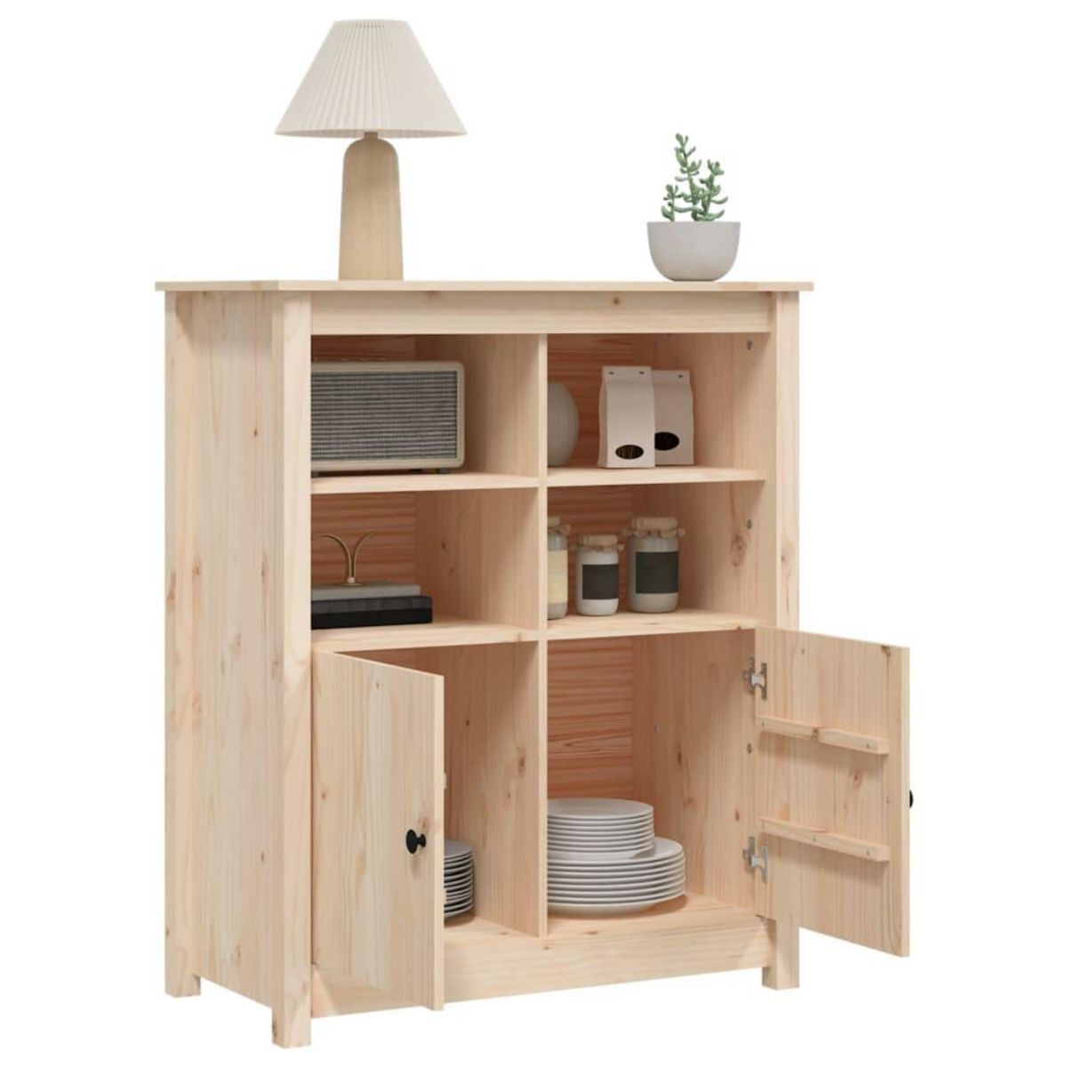 VIDAXL Buffet 83x41,5x100 cm Bois massif de pin