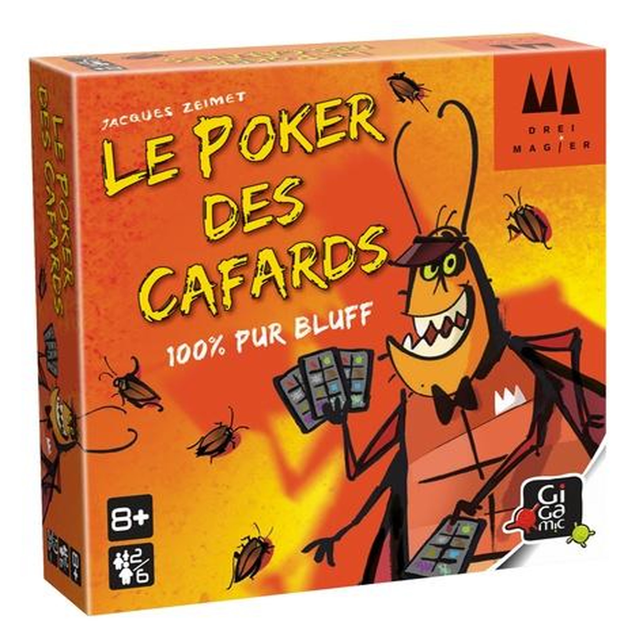 Gigamic POKER DES CAFARDS, Papeterie