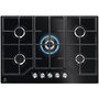 Voir la diapositive 6 : ELECTROLUX Table verre gaz 74cm 5 foyers noir - KGG75362K