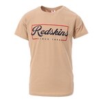 REDSKINS T Shirt  Garçon Redskins TS6074. Coloris disponibles : Beige