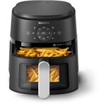 Philips Airfryer NA211/00 friteuse sans huile avec fenêtre de cuisson Noir/Argent, Série 2000 3.2L