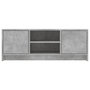 Voir la diapositive 5 : VIDAXL Meuble TV gris beton 102x30x37,5 cm bois d'ingenierie