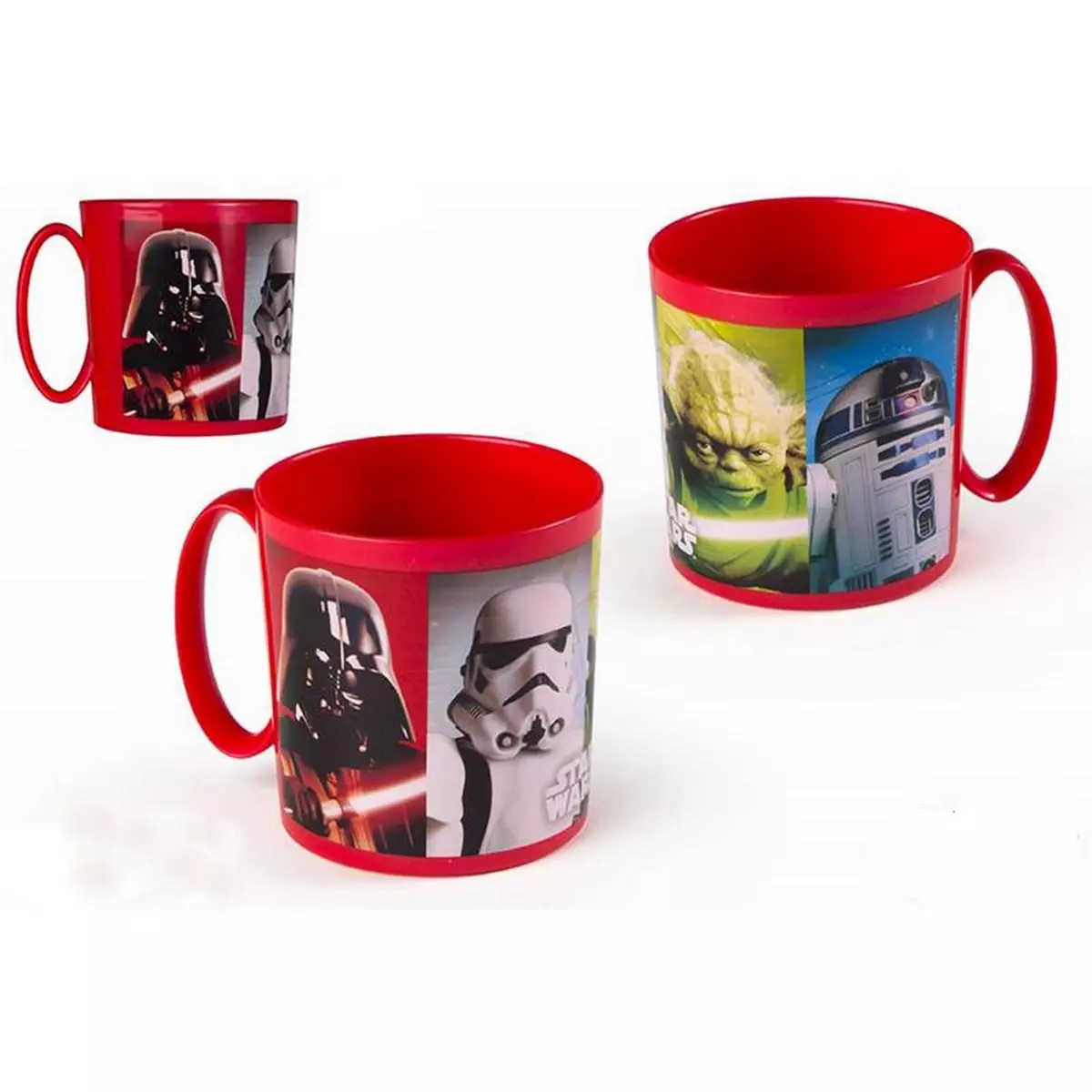  Tasse Star Wars Disney mug plastique gobelet enfant micro onde