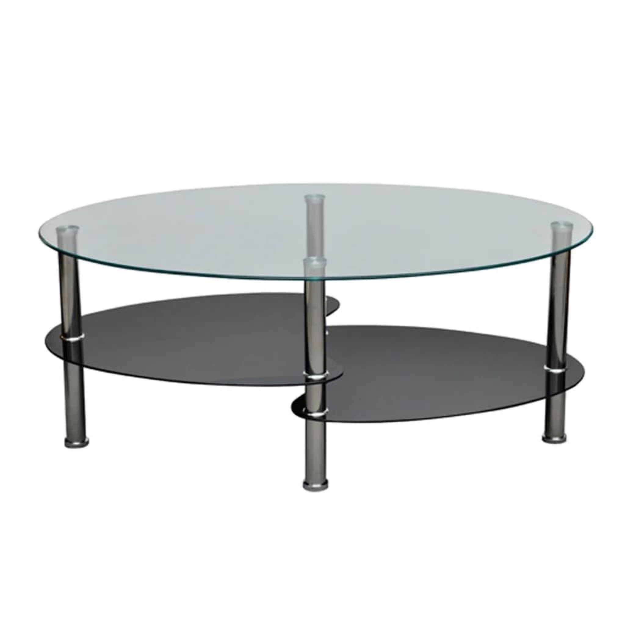 Voir la diapositive 2 : VIDAXL Table basse avec design exclusif Noir