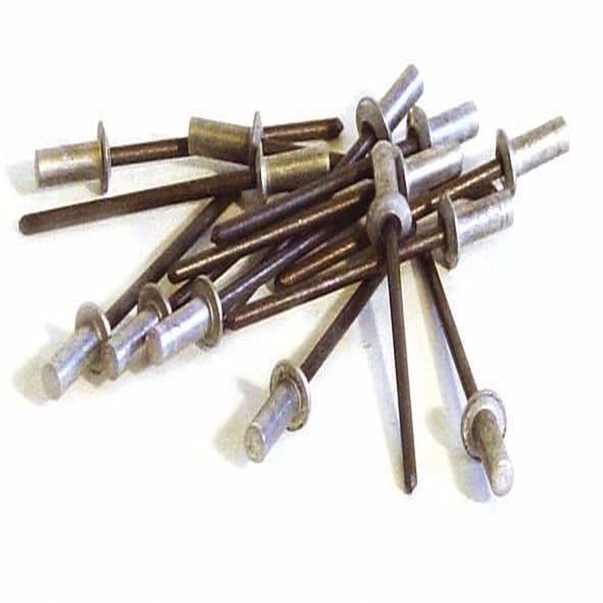 TECHMAN 100 rivets étanches alu/acier (tête plate) Ø 3,2 x 8 mm