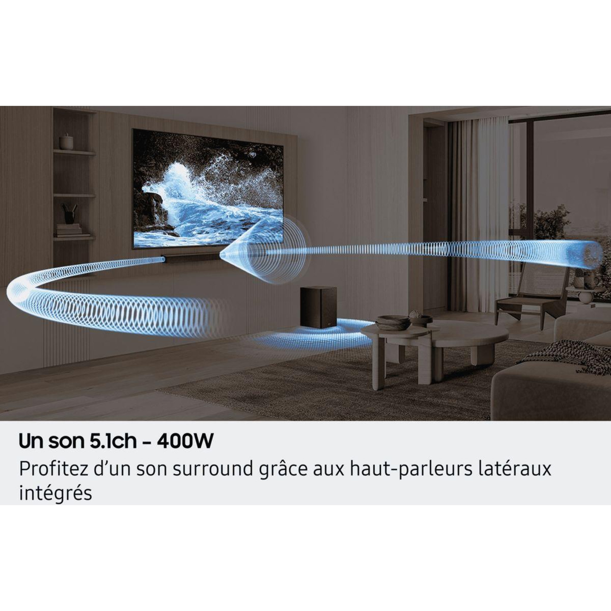 Voir la diapositive 3 : Samsung Barre de son hw-b760f