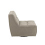 Voir la diapositive 3 : Paris Prix Fauteuil Pivotant  Cosy  97cm Taupe