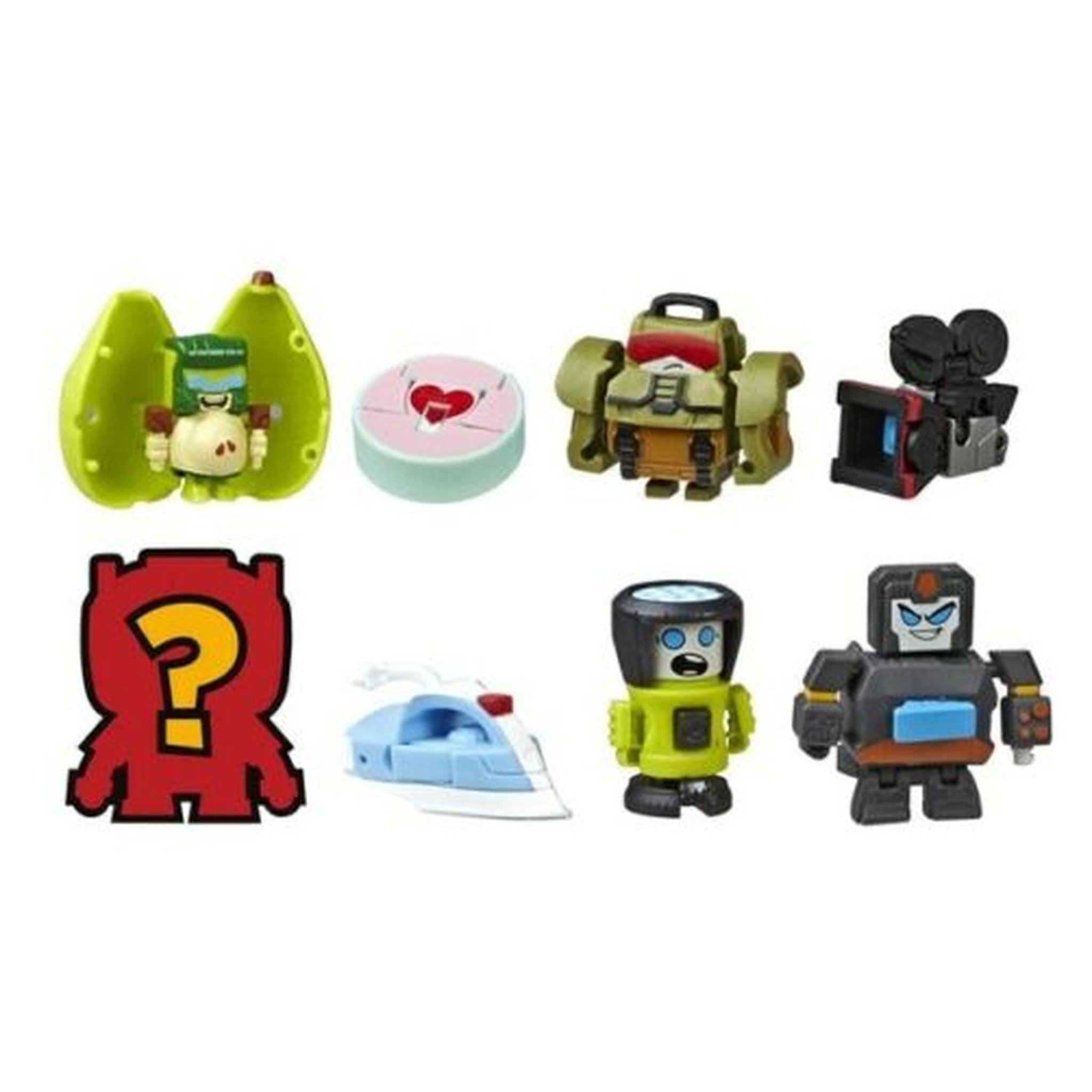 TRANSFORMERS 8 figurines Transformers Botbots Movie Moguls