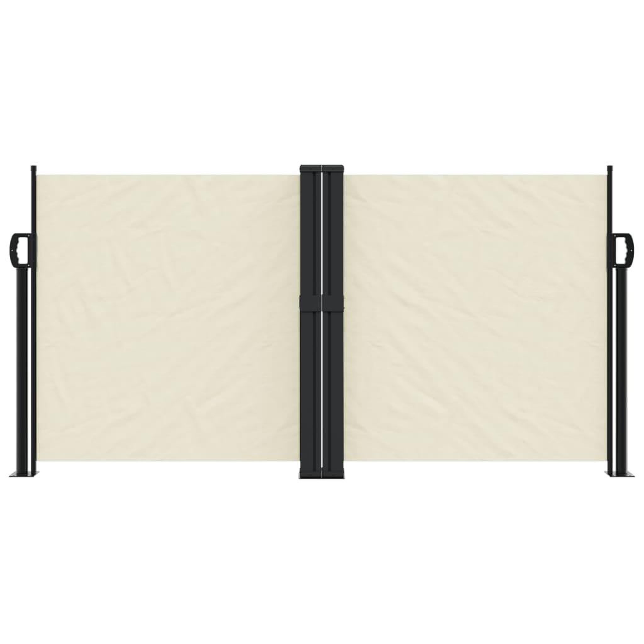 Voir la diapositive 3 : VIDAXL Auvent lateral retractable creme 120x600 cm