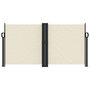 Voir la diapositive 3 : VIDAXL Auvent lateral retractable creme 120x600 cm